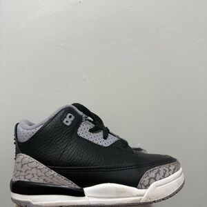 Jordan 3 retro cement grey child size 10